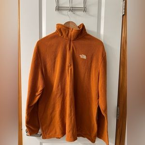 North Face 3/4 Zip Sweater